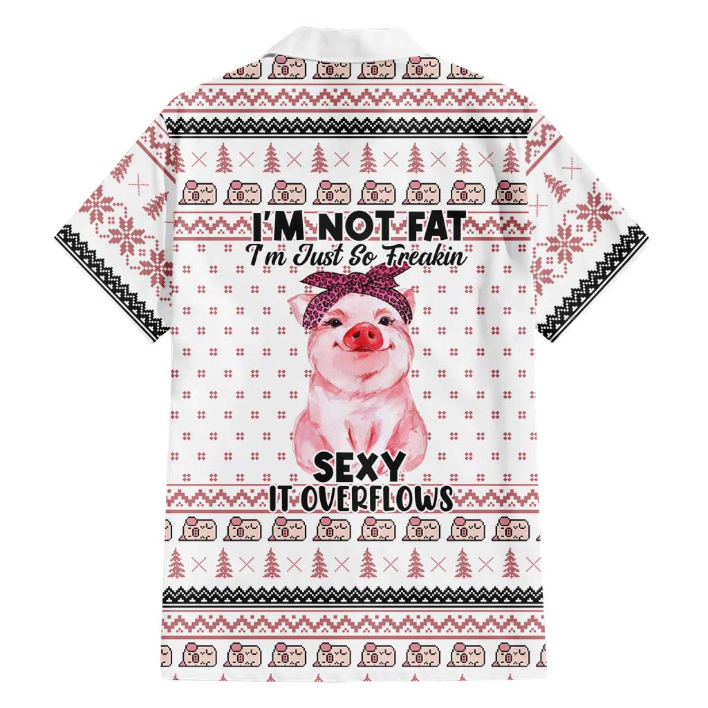 Pig Overflows Christmas Family Matching Summer Maxi Dress and Hawaiian Shirt Xmas Holiday Patterns - Wonder Print Shop