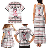 Pig Overflows Christmas Family Matching Tank Maxi Dress and Hawaiian Shirt Xmas Holiday Patterns - Wonder Print Shop