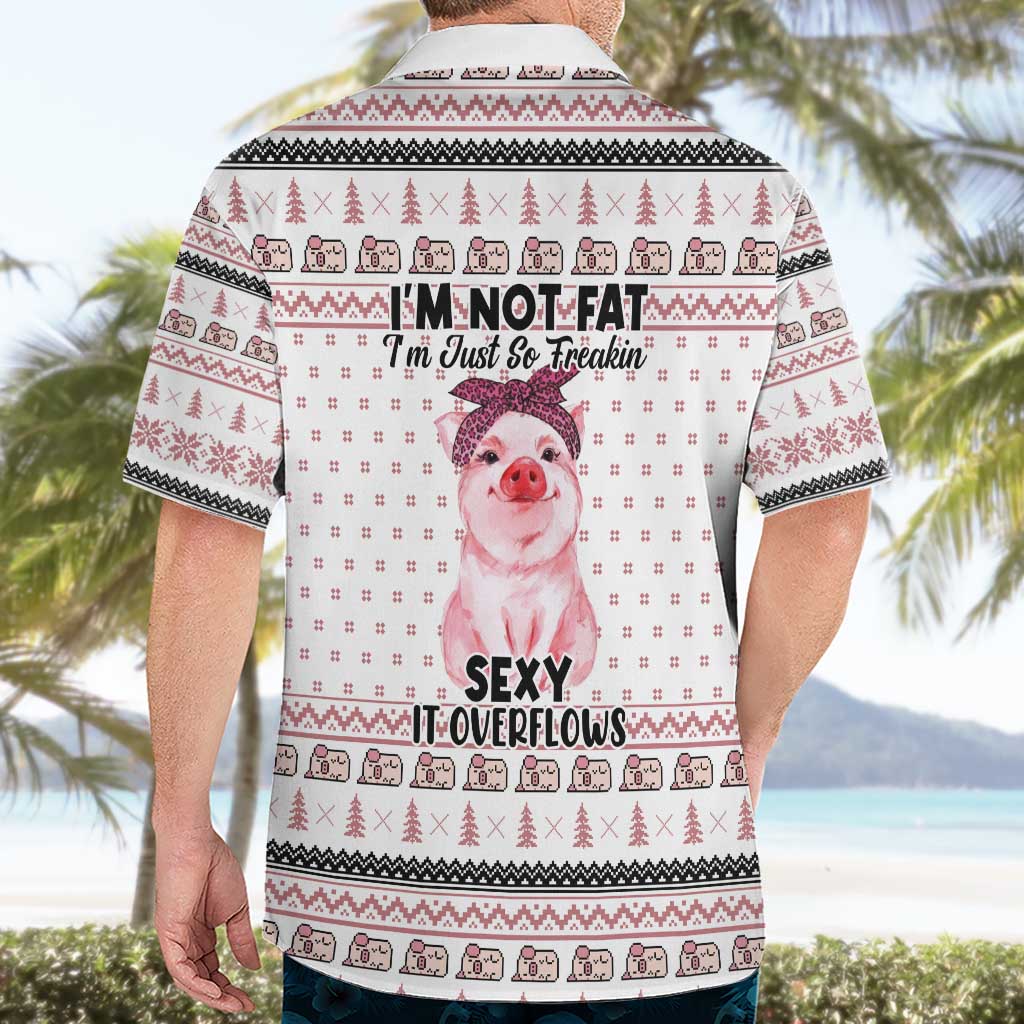 Pig Overflows Christmas Hawaiian Shirt Xmas Holiday Patterns - Wonder Print Shop