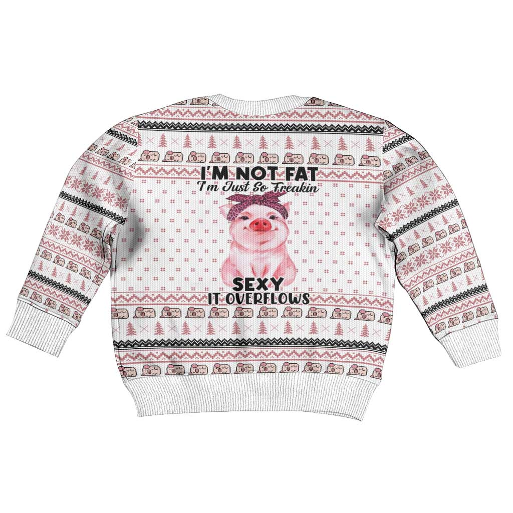 Pig Overflows Christmas Kid Ugly Christmas Sweater Xmas Holiday Patterns - Wonder Print Shop