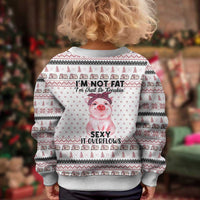 Pig Overflows Christmas Kid Ugly Christmas Sweater Xmas Holiday Patterns - Wonder Print Shop
