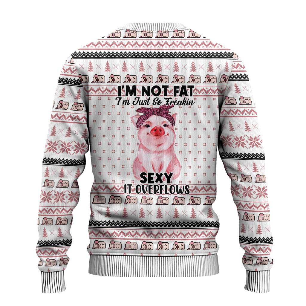 Pig Overflows Christmas Ugly Christmas Sweater Xmas Holiday Patterns - Wonder Print Shop