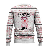 Pig Overflows Christmas Ugly Christmas Sweater Xmas Holiday Patterns - Wonder Print Shop