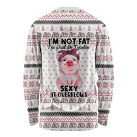 Pig Overflows Christmas Long Sleeve Shirt Xmas Holiday Patterns - Wonder Print Shop
