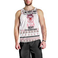 Pig Overflows Christmas Men Tank Top Xmas Holiday Patterns - Wonder Print Shop
