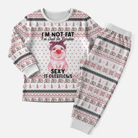 Pig Overflows Christmas Pajama Set Xmas Holiday Patterns - Wonder Print Shop