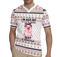 Pig Overflows Christmas Rugby Jersey Xmas Holiday Patterns - Wonder Print Shop