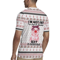 Pig Overflows Christmas Rugby Jersey Xmas Holiday Patterns - Wonder Print Shop