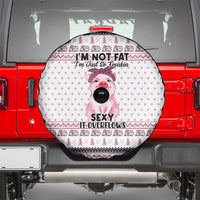 Pig Overflows Christmas Spare Tire Cover Xmas Holiday Patterns - Wonder Print Shop