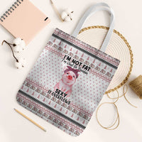 Pig Overflows Christmas Tote Bag Xmas Holiday Patterns - Wonder Print Shop