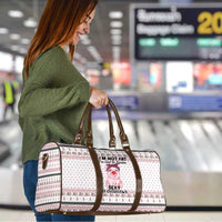 Pig Overflows Christmas Travel Bag Xmas Holiday Patterns - Wonder Print Shop