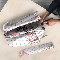 Pig Overflows Christmas Umbrella Xmas Holiday Patterns - undefined