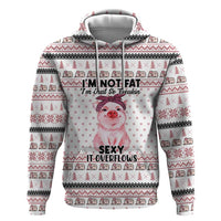 Pig Overflows Christmas Zip Hoodie Xmas Holiday Patterns - Wonder Print Shop