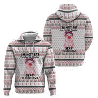 Pig Overflows Christmas Zip Hoodie Xmas Holiday Patterns - Wonder Print Shop