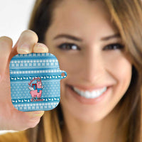 Pink Llama Christmas AirPods Case Xmas Holiday Patterns - Wonder Print Shop