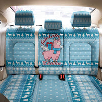 Pink Llama Christmas Back Car Seat Cover Xmas Holiday Patterns - Wonder Print Shop