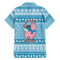 Pink Llama Christmas Hawaiian Shirt Xmas Holiday Patterns - Wonder Print Shop