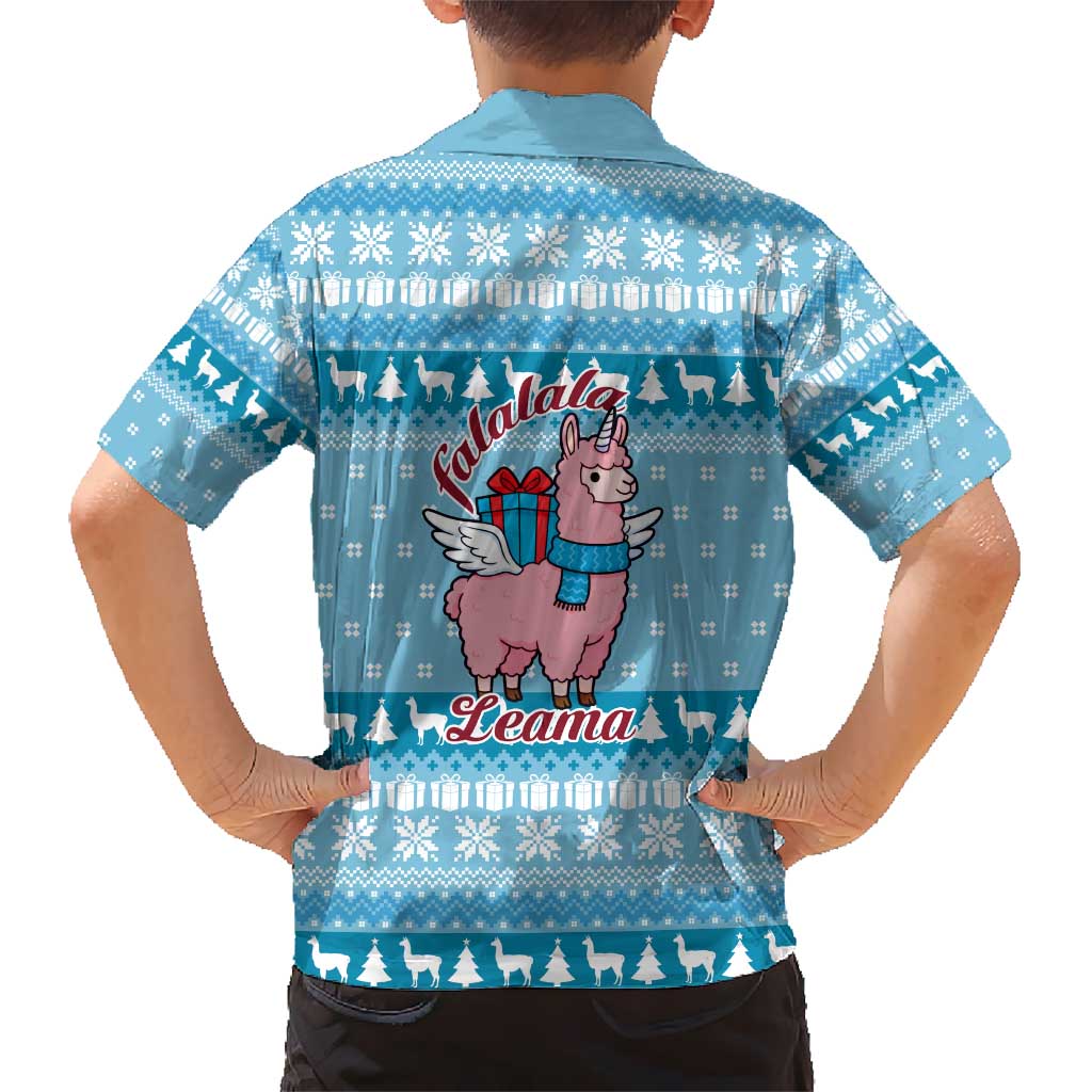 Pink Llama Christmas Hawaiian Shirt Xmas Holiday Patterns - Wonder Print Shop