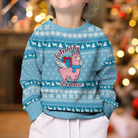 Pink Llama Christmas Kid Ugly Christmas Sweater Xmas Holiday Patterns - Wonder Print Shop