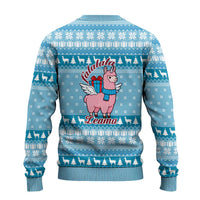 Pink Llama Christmas Ugly Christmas Sweater Xmas Holiday Patterns - Wonder Print Shop