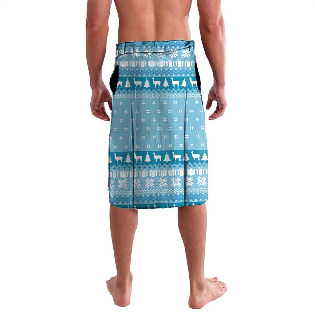 Pink Llama Christmas Lavalava Xmas Holiday Patterns - Wonder Print Shop