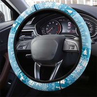 Pink Llama Christmas Steering Wheel Cover Xmas Holiday Patterns - Wonder Print Shop