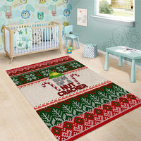 Son Of A Nut Cracker Christmas Area Rug Xmas Holiday Patterns - Wonder Print Shop