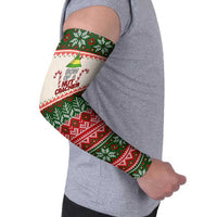 Son Of A Nut Cracker Christmas Arm Sleeves Xmas Holiday Patterns - Wonder Print Shop