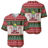 Son Of A Nut Cracker Christmas Baseball Jersey Xmas Holiday Patterns - Wonder Print Shop