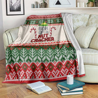 Son Of A Nut Cracker Christmas Blanket Xmas Holiday Patterns - Wonder Print Shop