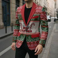 Son Of A Nut Cracker Christmas Blazer Xmas Holiday Patterns - Wonder Print Shop