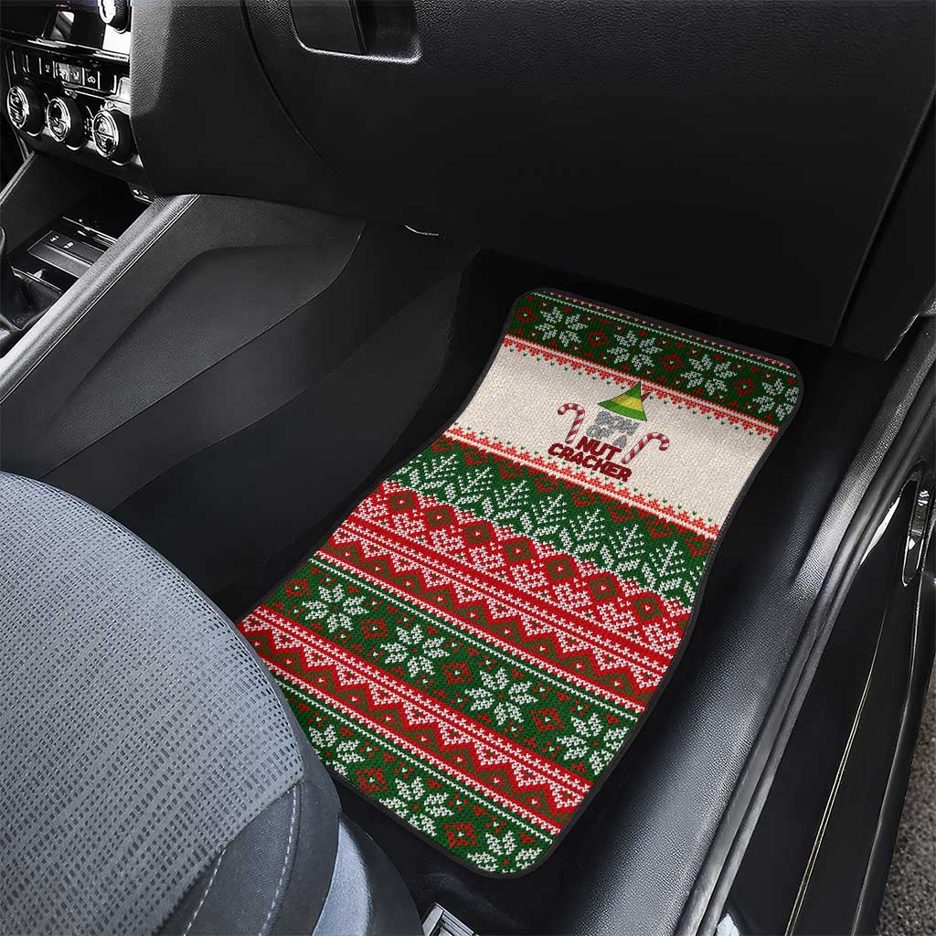 Son Of A Nut Cracker Christmas Car Mats Xmas Holiday Patterns - Wonder Print Shop