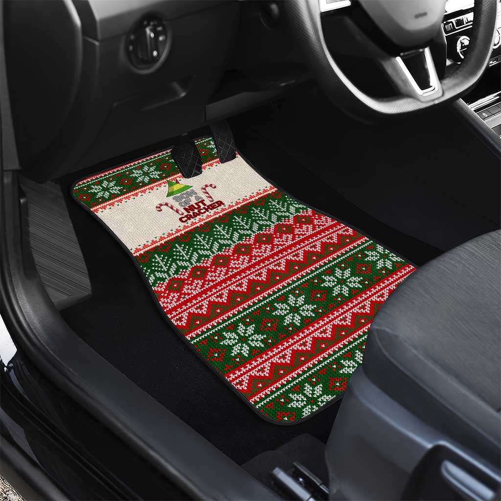 Son Of A Nut Cracker Christmas Car Mats Xmas Holiday Patterns - Wonder Print Shop