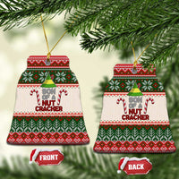 Son Of A Nut Cracker Christmas Ceramic Ornament Xmas Holiday Patterns - Wonder Print Shop