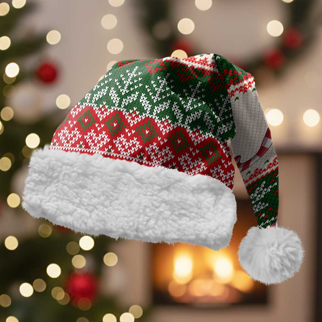 Son Of A Nut Cracker Christmas Santa Hat Xmas Holiday Patterns - Wonder Print Shop