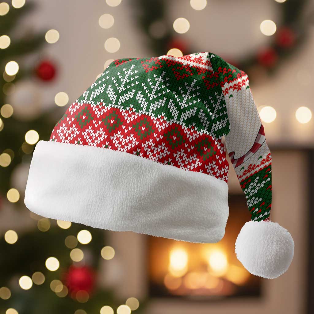 Son Of A Nut Cracker Christmas Santa Hat Xmas Holiday Patterns - Wonder Print Shop