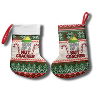 Son Of A Nut Cracker Christmas Stocking Xmas Holiday Patterns - Wonder Print Shop