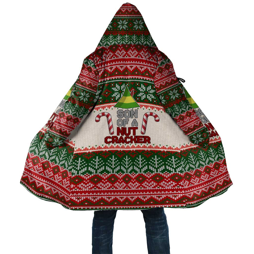 Son Of A Nut Cracker Christmas Cloak Xmas Holiday Patterns - Wonder Print Shop