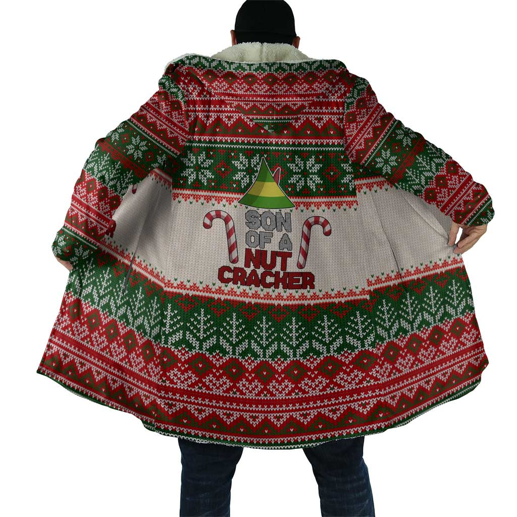 Son Of A Nut Cracker Christmas Cloak Xmas Holiday Patterns - Wonder Print Shop