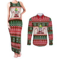 Son Of A Nut Cracker Christmas Couples Matching Tank Maxi Dress and Long Sleeve Button Shirt Xmas Holiday Patterns - Wonder Print Shop