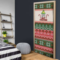 Son Of A Nut Cracker Christmas Door Cover Xmas Holiday Patterns - Wonder Print Shop