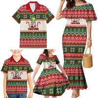 Son Of A Nut Cracker Christmas Family Matching Mermaid Dress and Hawaiian Shirt Xmas Holiday Patterns - Wonder Print Shop