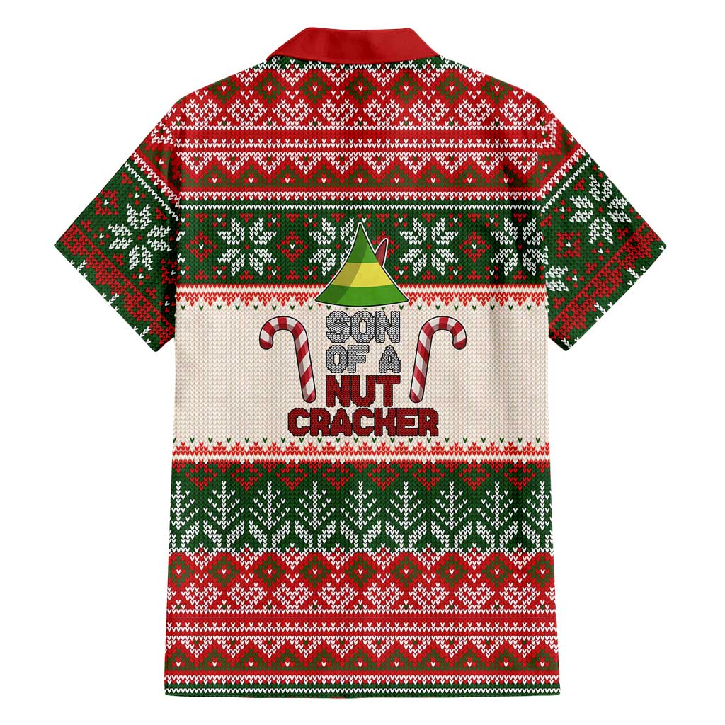 Son Of A Nut Cracker Christmas Family Matching Mermaid Dress and Hawaiian Shirt Xmas Holiday Patterns - Wonder Print Shop