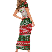 Son Of A Nut Cracker Christmas Family Matching Short Sleeve Bodycon Dress and Hawaiian Shirt Xmas Holiday Patterns - Wonder Print Shop