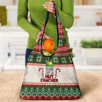 Son Of A Nut Cracker Christmas Grocery Bag Xmas Holiday Patterns - Wonder Print Shop