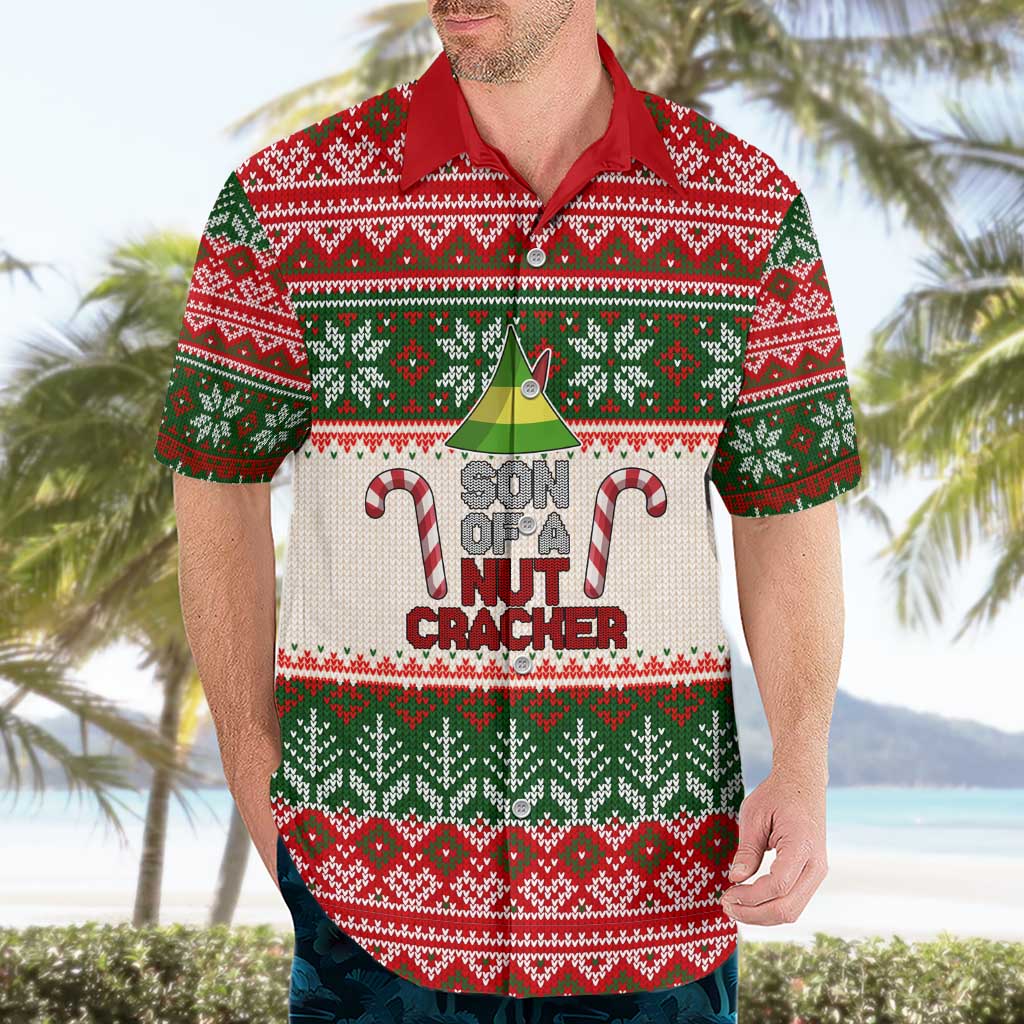 Son Of A Nut Cracker Christmas Hawaiian Shirt Xmas Holiday Patterns - Wonder Print Shop