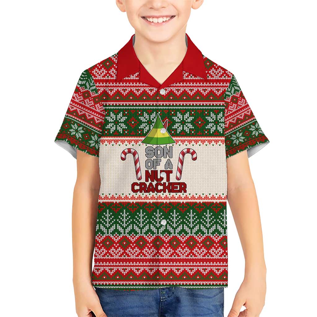 Son Of A Nut Cracker Christmas Hawaiian Shirt Xmas Holiday Patterns - Wonder Print Shop