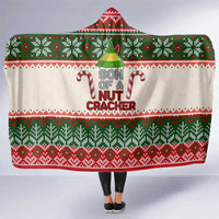 Son Of A Nut Cracker Christmas Hooded Blanket Xmas Holiday Patterns - Wonder Print Shop