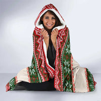 Son Of A Nut Cracker Christmas Hooded Blanket Xmas Holiday Patterns - Wonder Print Shop