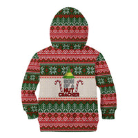 Son Of A Nut Cracker Christmas Kid Hoodie Xmas Holiday Patterns - Wonder Print Shop